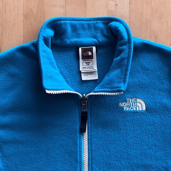 The North Face Full-zip Light Fleece Girls XL - Picture 2 of 5